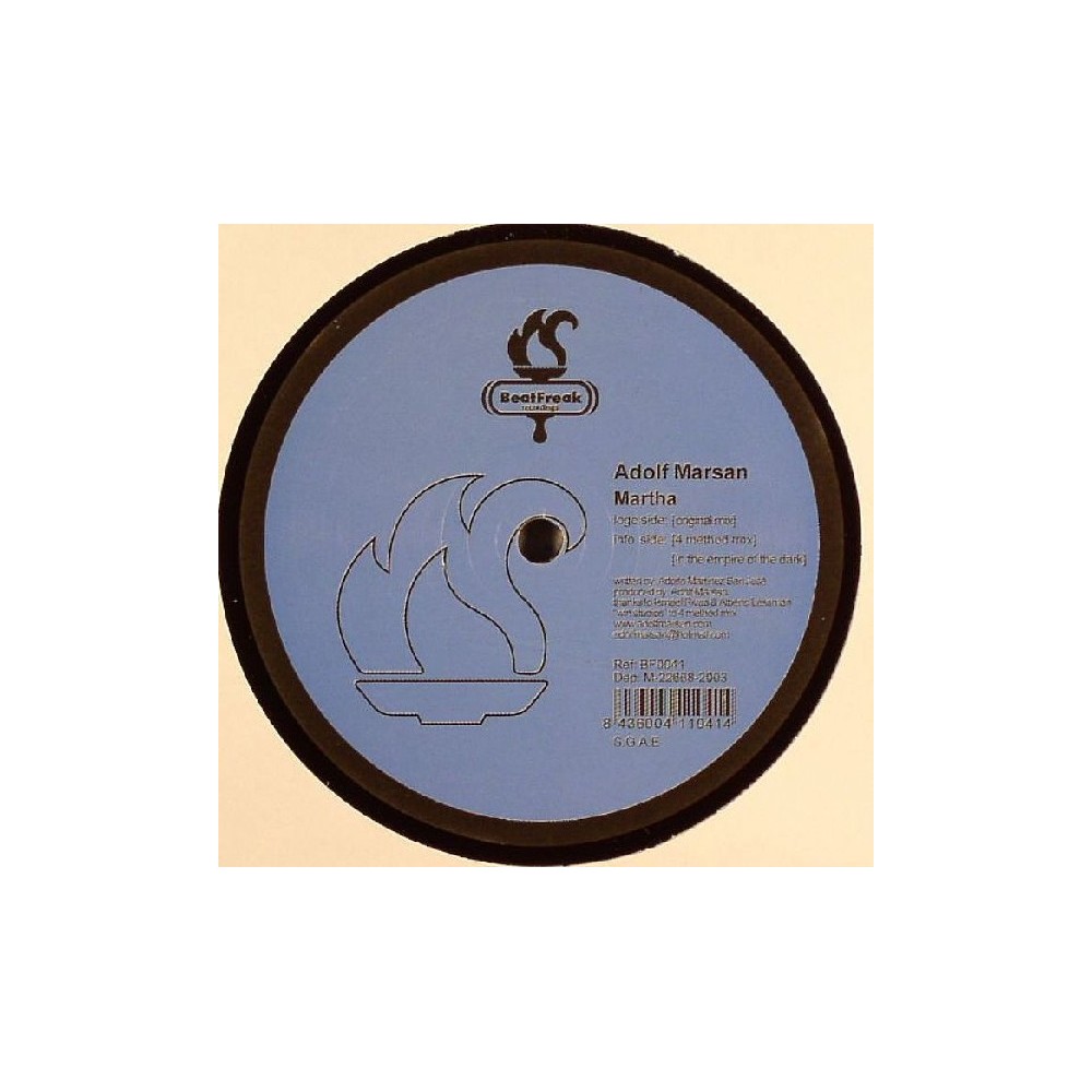 Adolf Marsan ‎– Martha 
