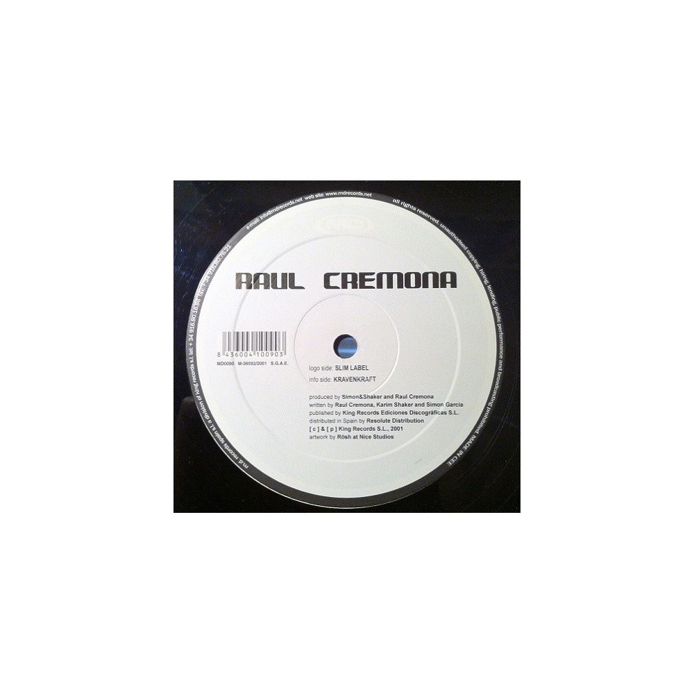Raul Cremona ‎– Slim Label 