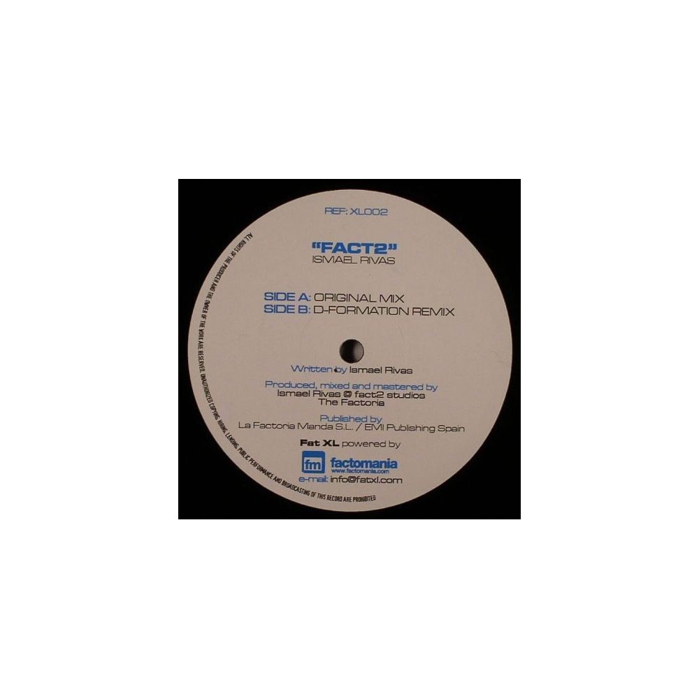Ismael Rivas ‎– Fact2 