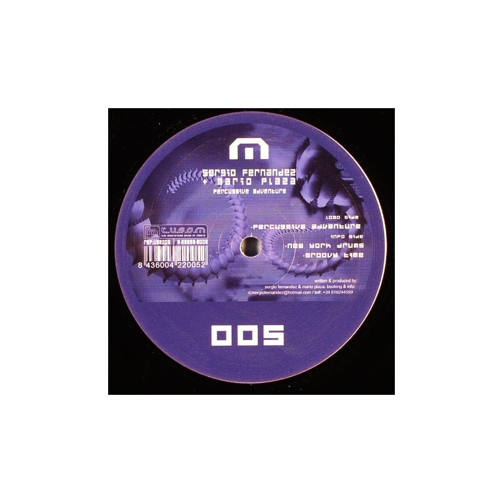 Sergio Fernandez & Mario Plaza ‎– Percussive Adventure