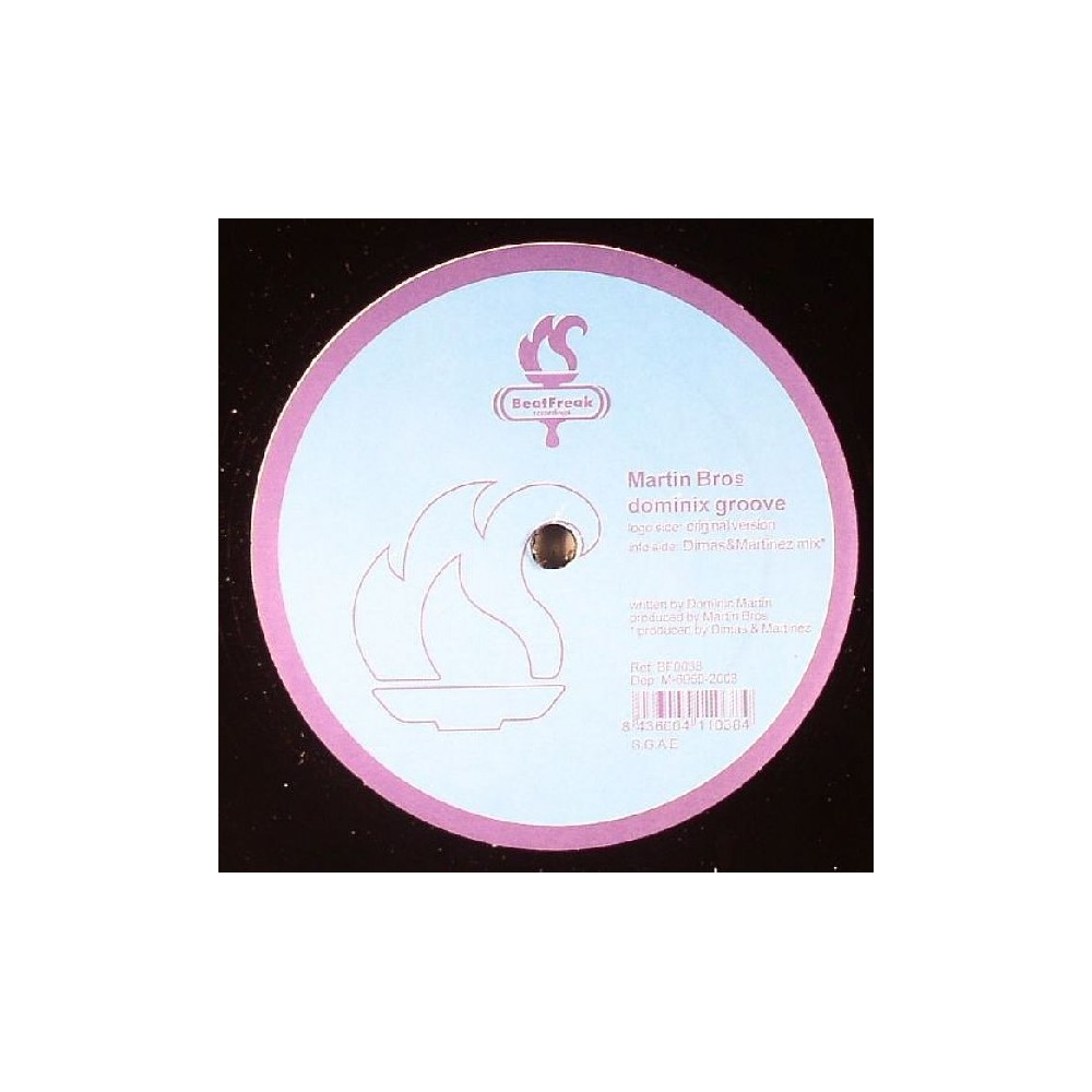 Martin Bros ‎– Dominix Groove 