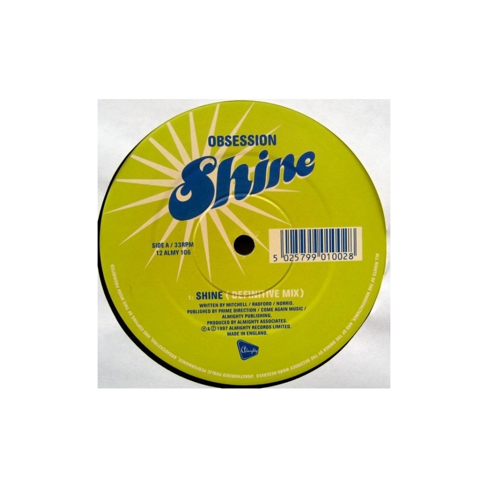 Obsession - Shine (TEMAZO ALMIGHTY¡¡)