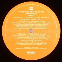 Plastic Funk Feat. White Boy ‎– Rock Bitch 