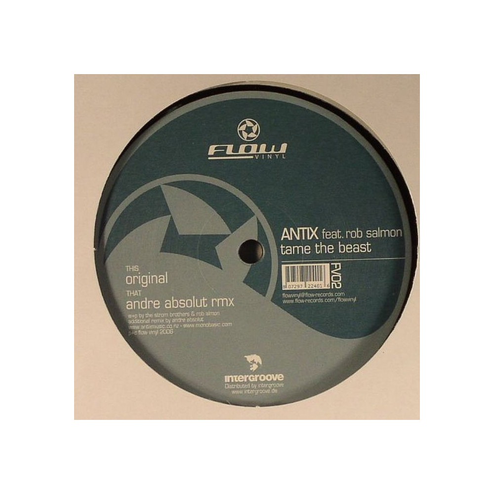 Antix ‎– Tame The Beast 