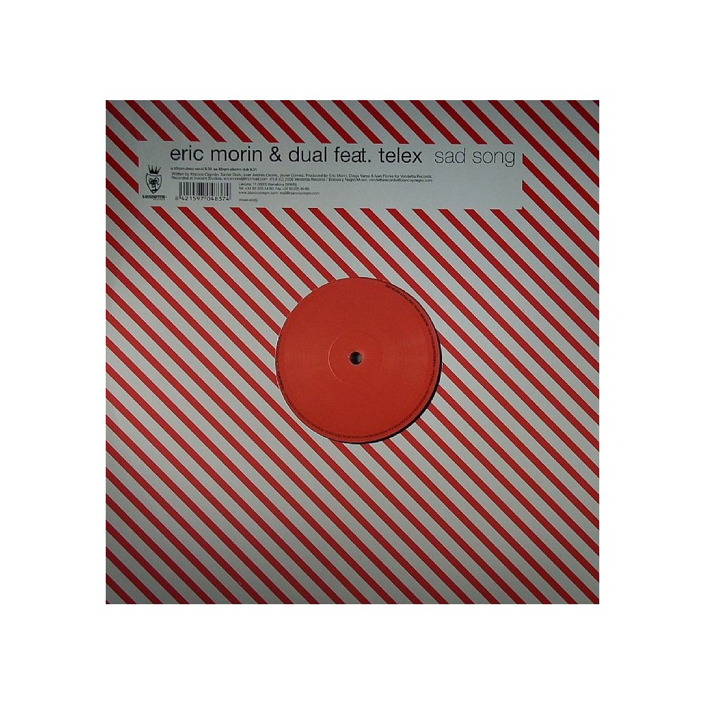 Eric Morin & Dual ‎– Sad Song 