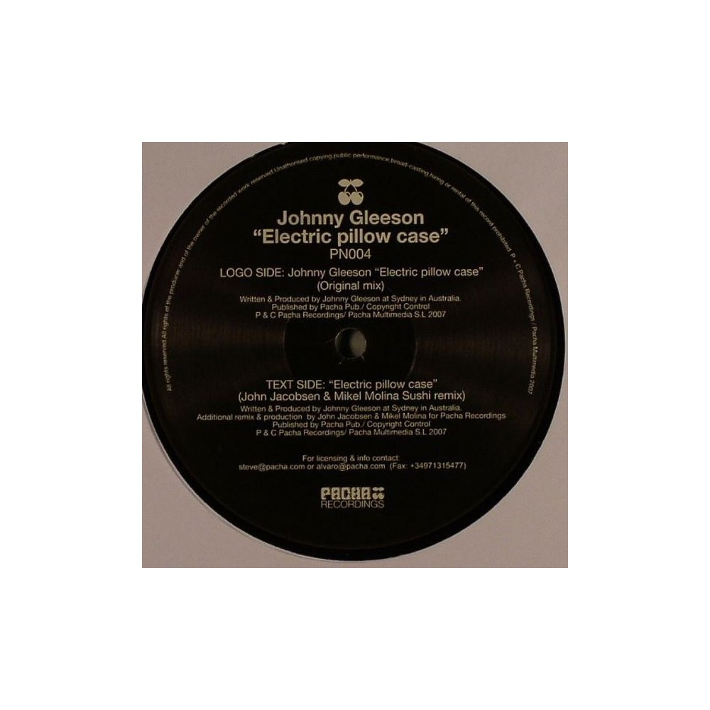 Johnny Gleeson ‎– Electric Pillow Case 