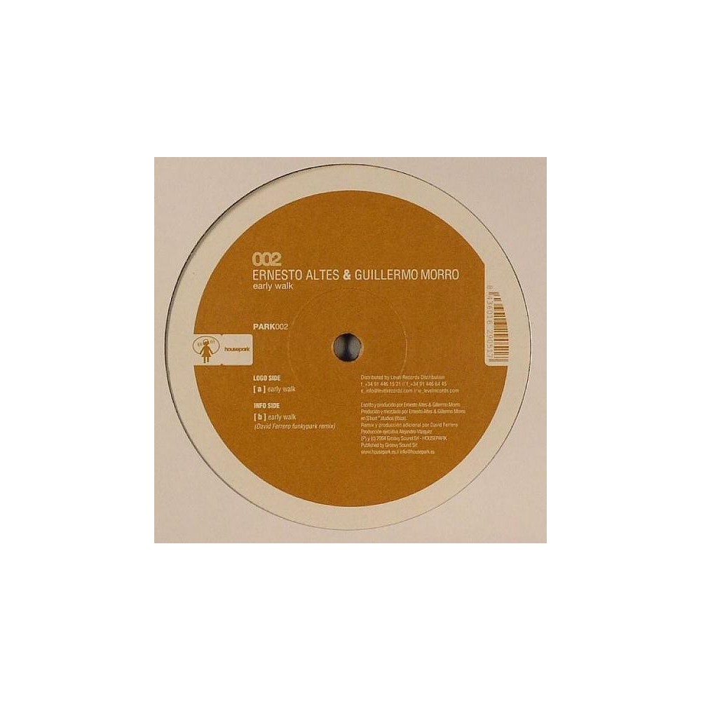 Ernesto Altes & Guillermo Morro ‎– Early Walk