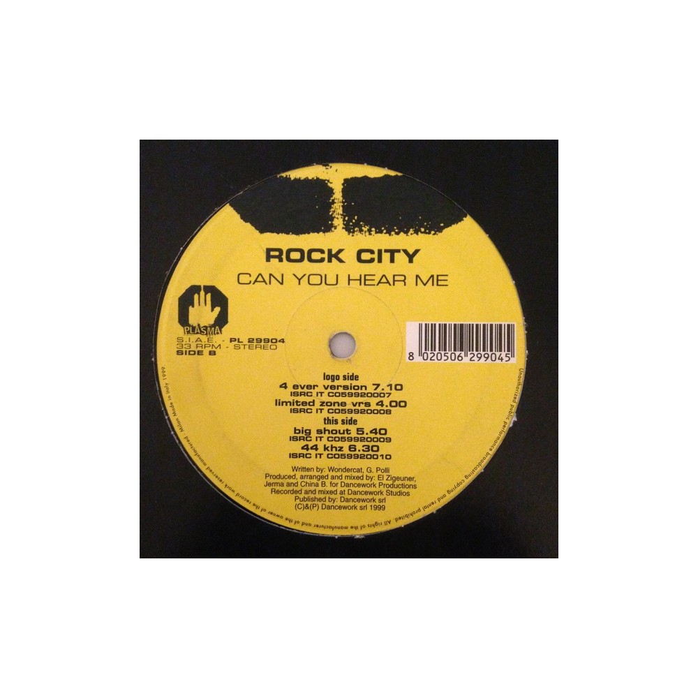 Rock City ‎– Can You Hear Me 