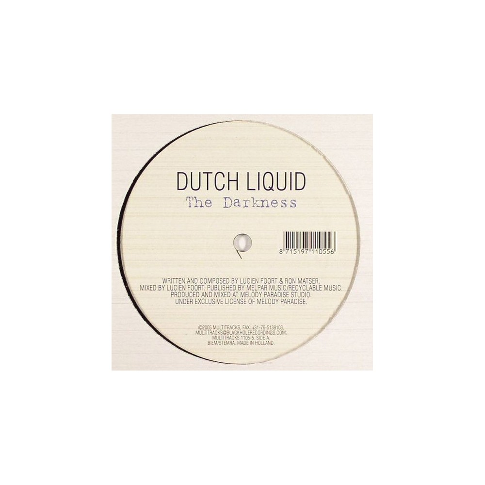 Dutch Liquid ‎– The Darkness / Summerbreeze 