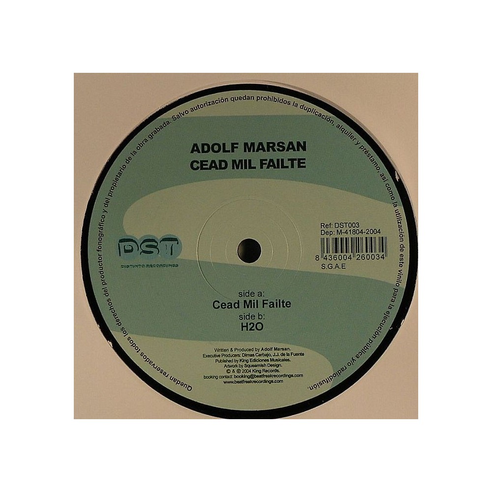 Adolf Marsan ‎– Cead Mil Failte 