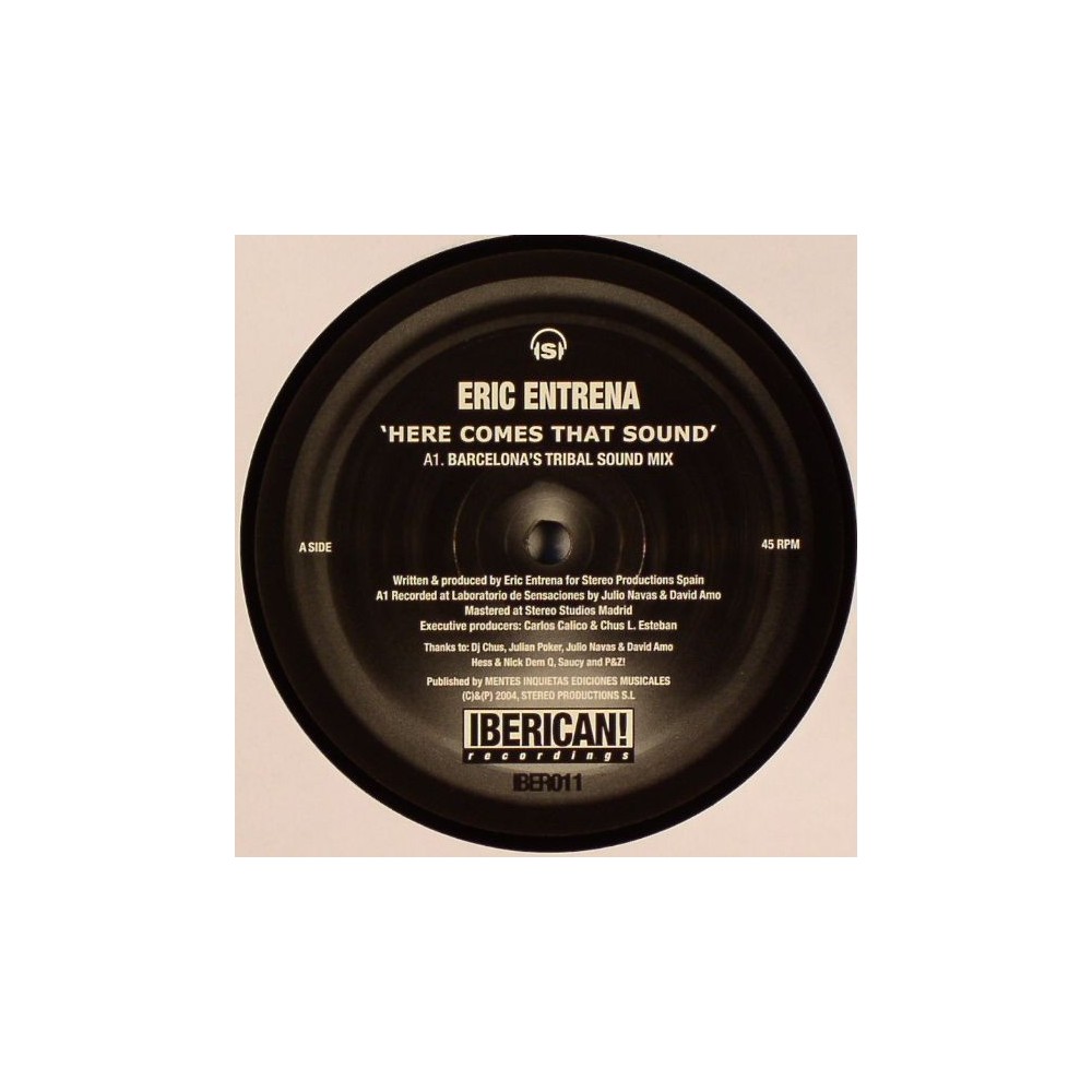  Eric Entrena ‎– Here Comes That Sound 