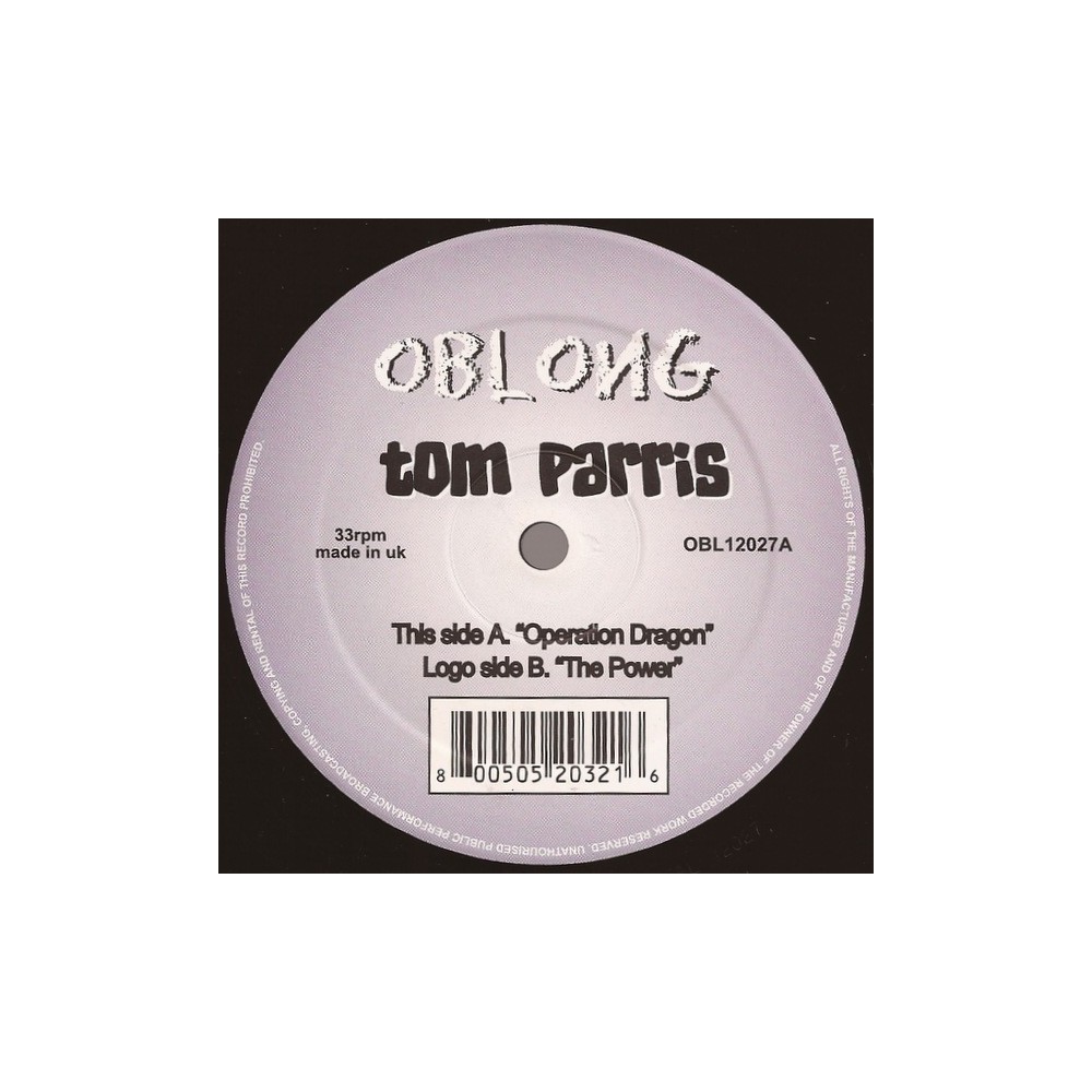 Tom Parris ‎– Operation Dragon / The Power 