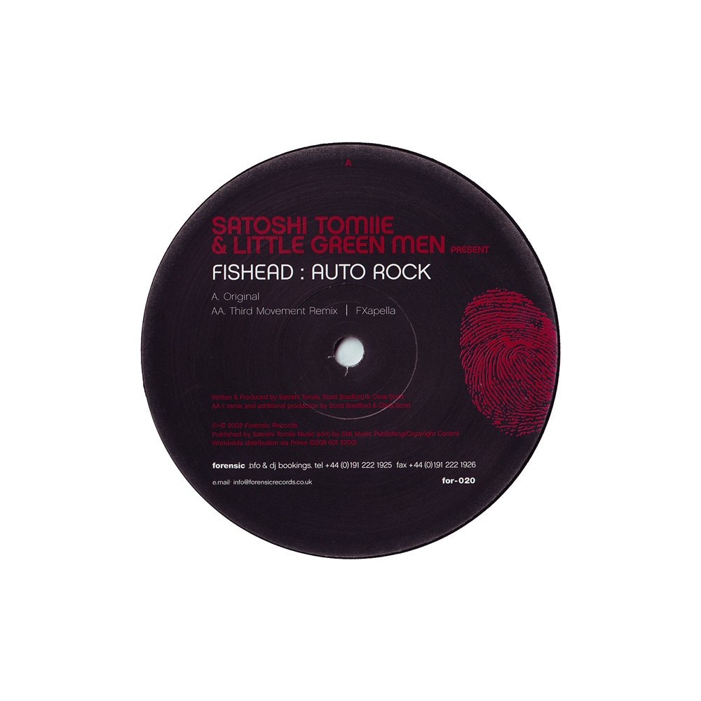 Satoshi Tomiie & Little Green Men Present Fishead ‎– Autorock