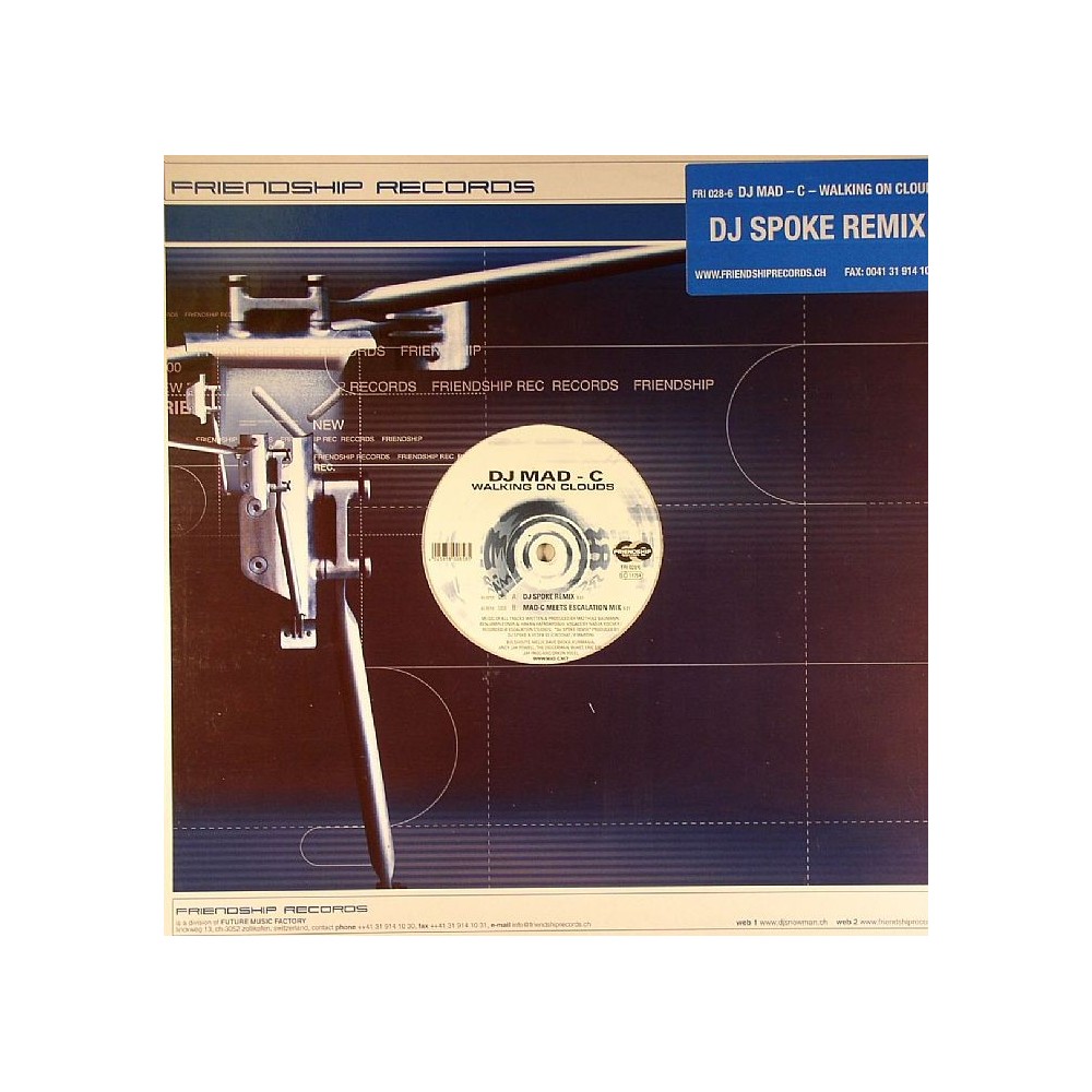 DJ Mad-C ‎– Walking On Clouds