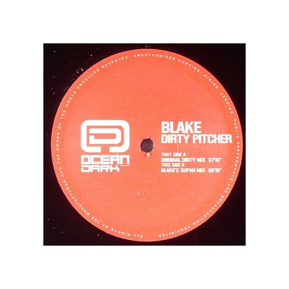 Blake ‎– Dirty Pitcher 