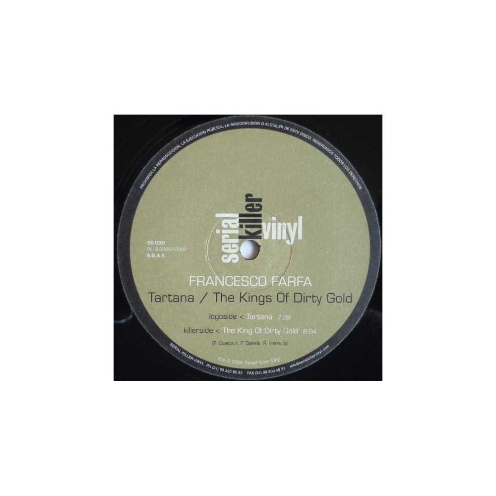 Francesco Farfa ‎– Tartana / The Kings Of Dirty Gold