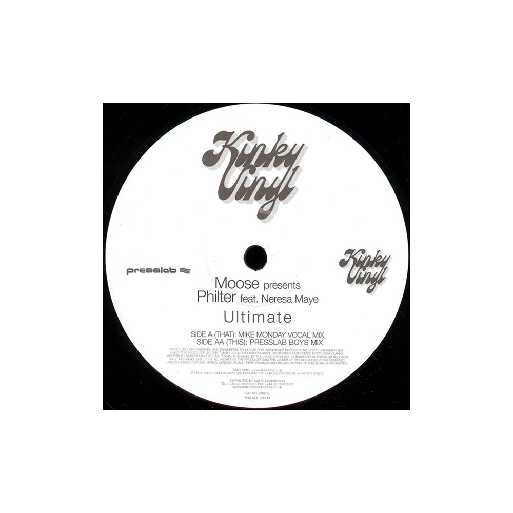 Philter Feat. Neresa Maye ‎– Ultimate 