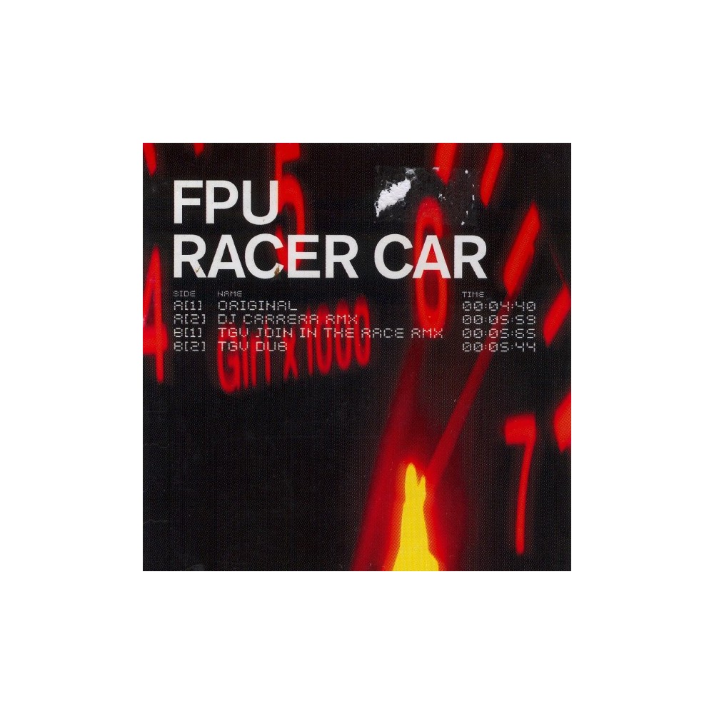 FPU ‎– Racer Car 