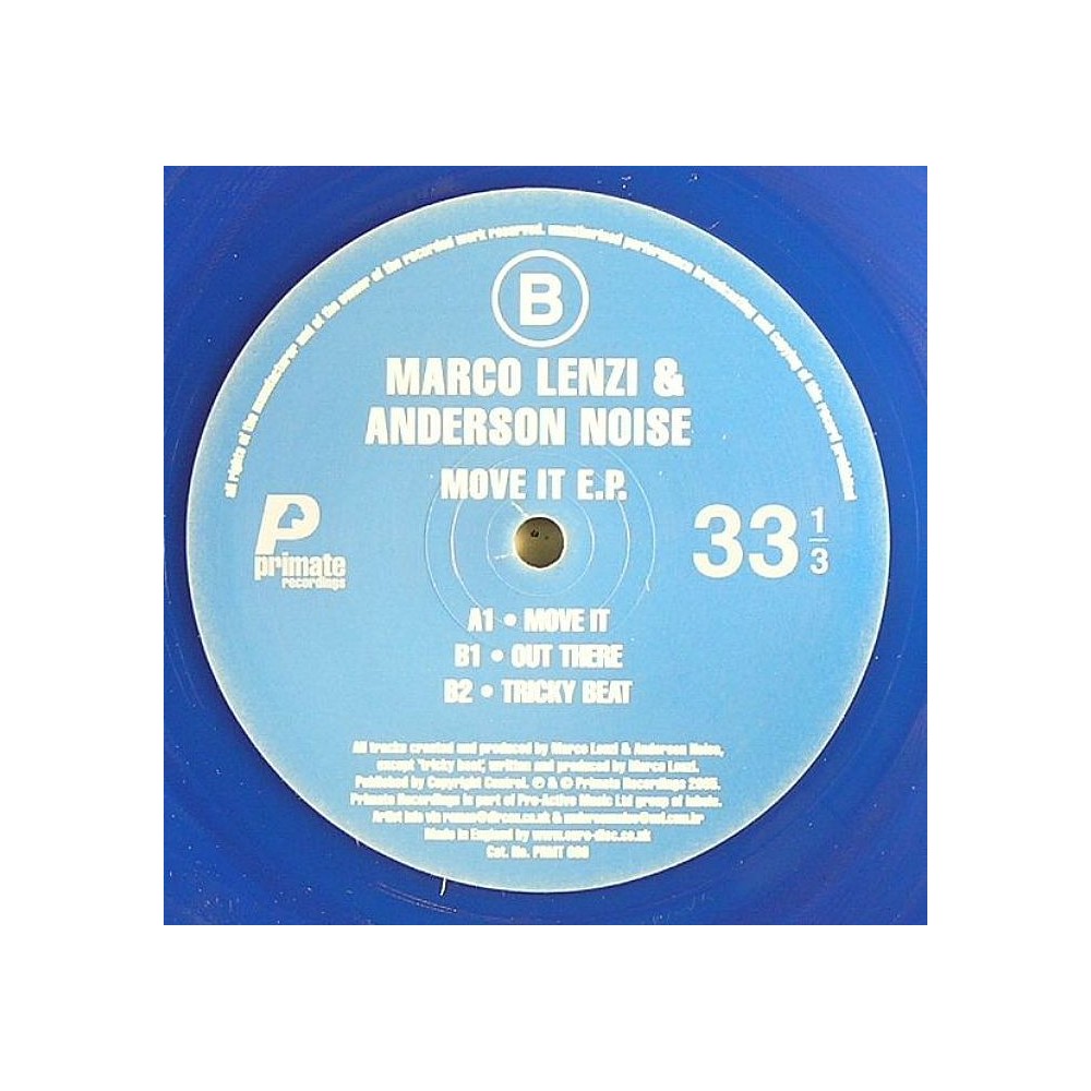 Marco Lenzi & Anderson Noise ‎– Move It EP 