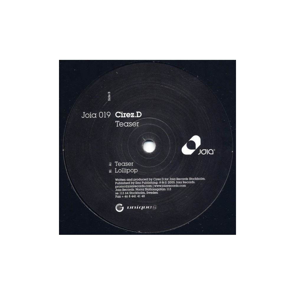 Cirez.D ‎– Teaser