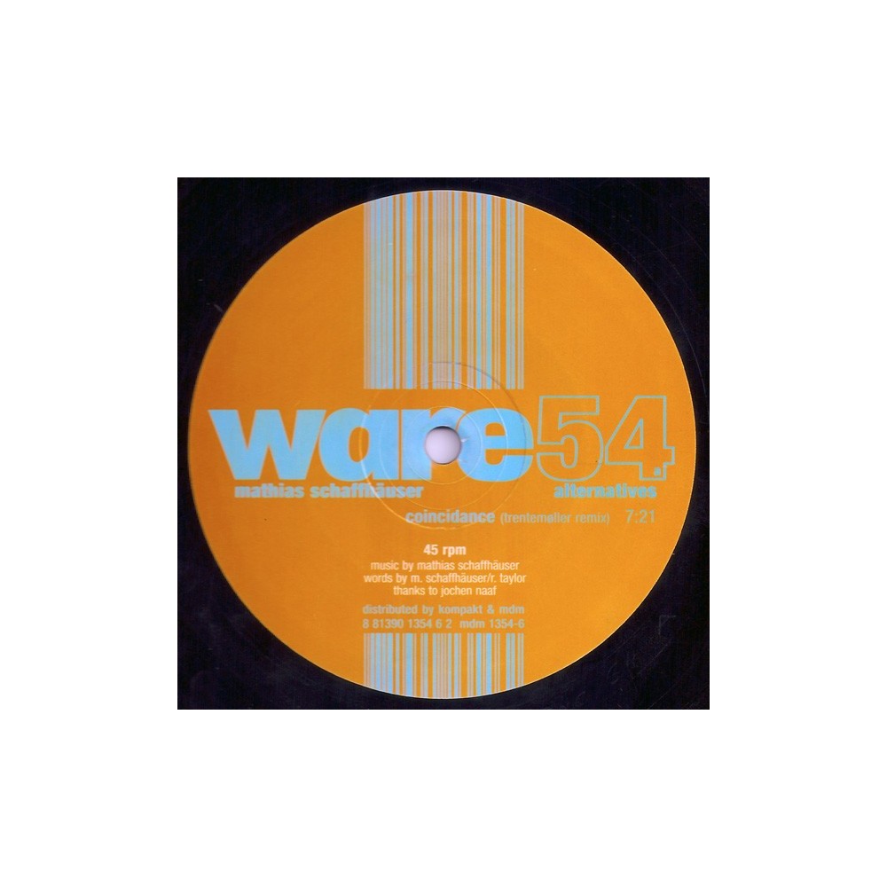 Mathias Schaffhäuser ‎– Alternatives 