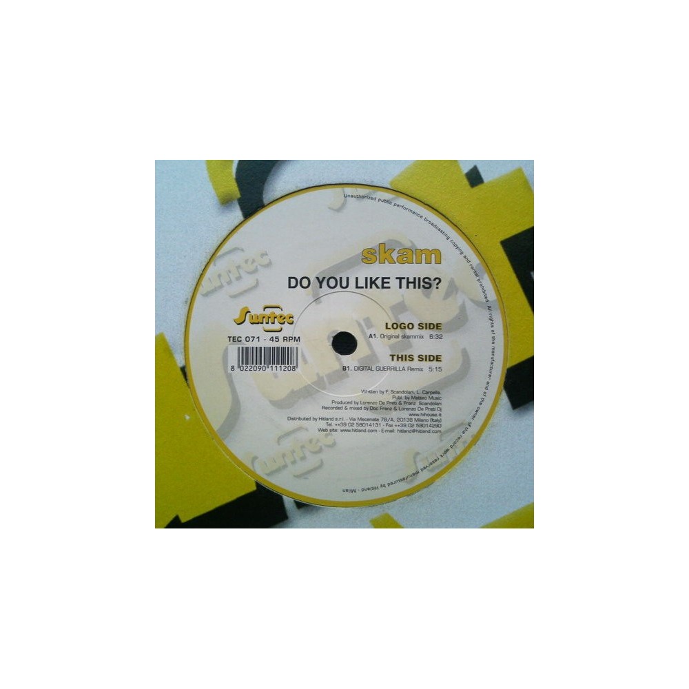 Skam-Do You Like This?(CABRA MUY GUAPA,ROLLAZO¡)