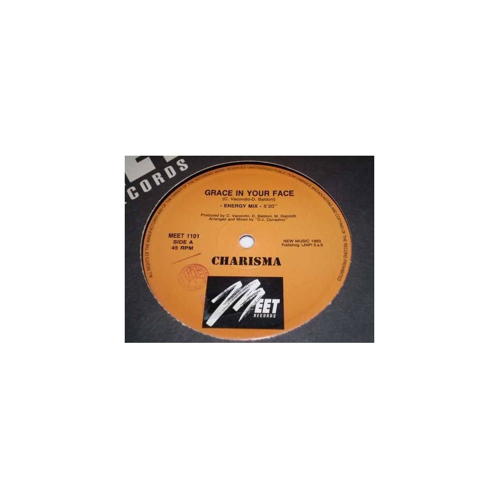 Charisma  – Grace In Your Face (SELLO VALENCIANO ALLIANCE¡¡ JOYA¡)