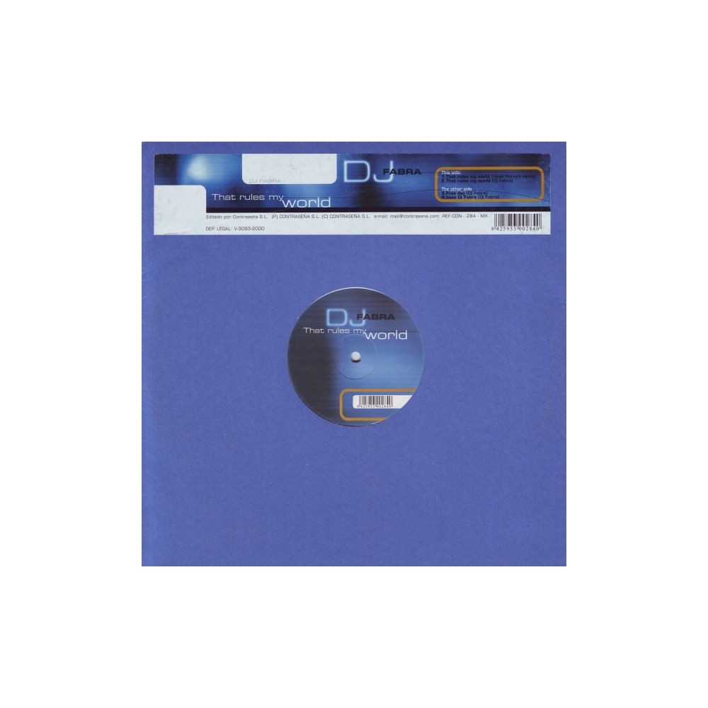 DJ Fabra ‎– That Rules My World 