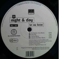 Night & Day ‎– Let Me Know (BLUTONIUM RECORDS)