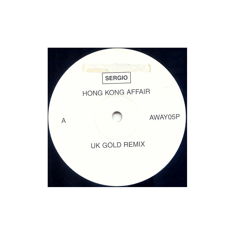 Sergio ‎– Hong Kong Affair (UK GOLD)