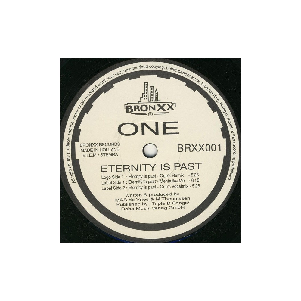 One ‎– Eternity Is Past