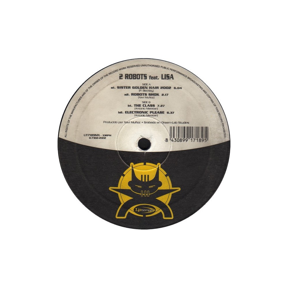 2 Robots feat. Lisa ‎– Sister Golden Hair 2002