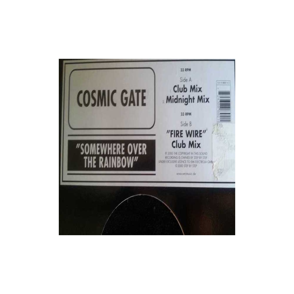 Cosmic Gate - Somewhere Over The Rainbow / Fire Wire