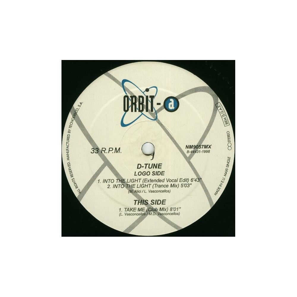 D-Tune  - Into The Light(2 MANO,DISCO MUY BUSCADO¡¡)