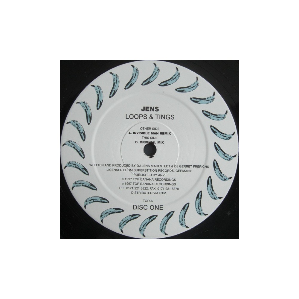 Jens ‎– Loops & Tings (MAX MUSIC)