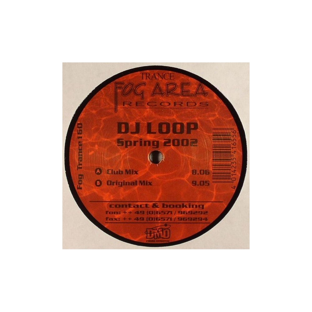 DJ Loop - Spring 2002 (TEST PRESSING MELODIA RADICAL/COLISEUM 2002,MUY BUENA¡¡)