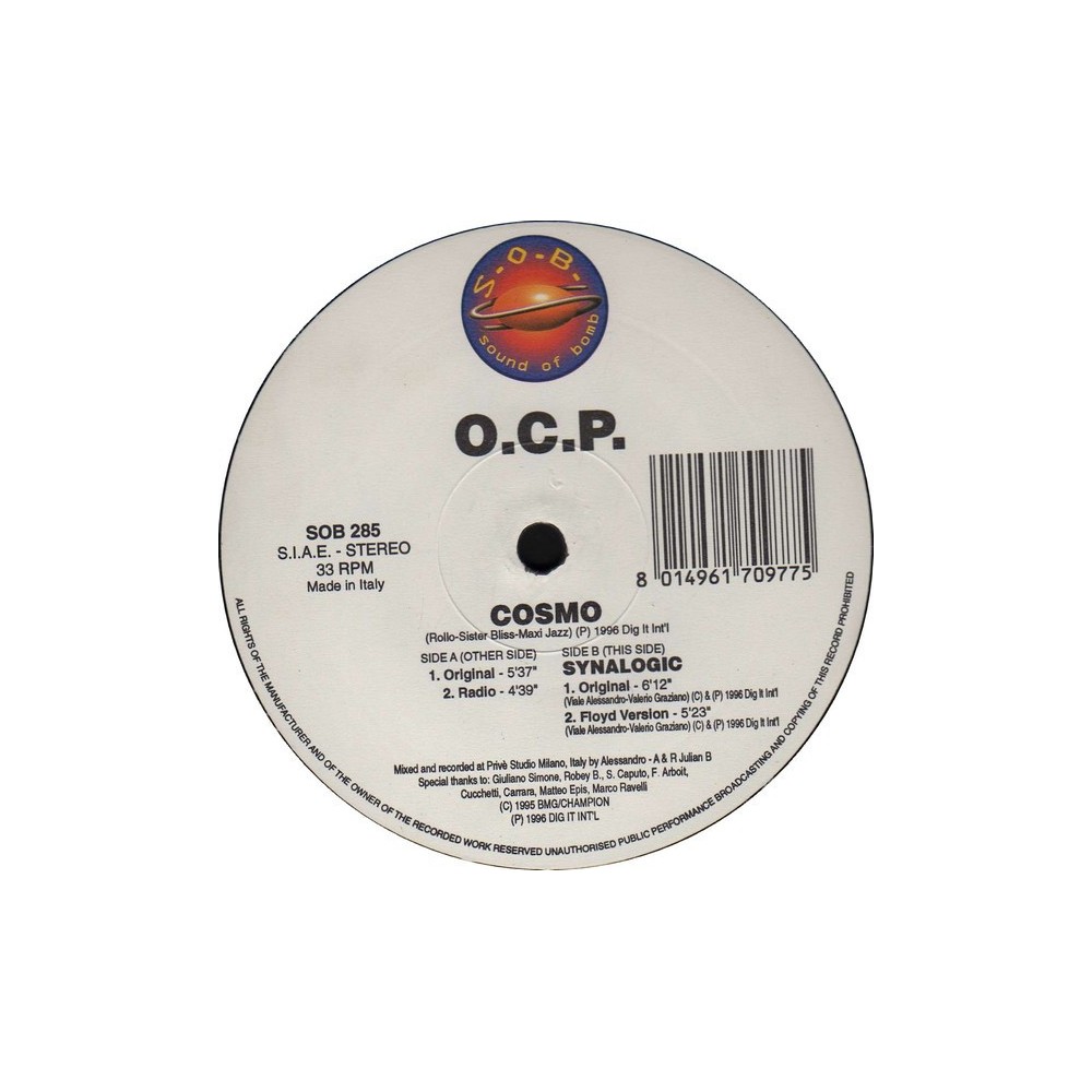 OCP ‎– Cosmo