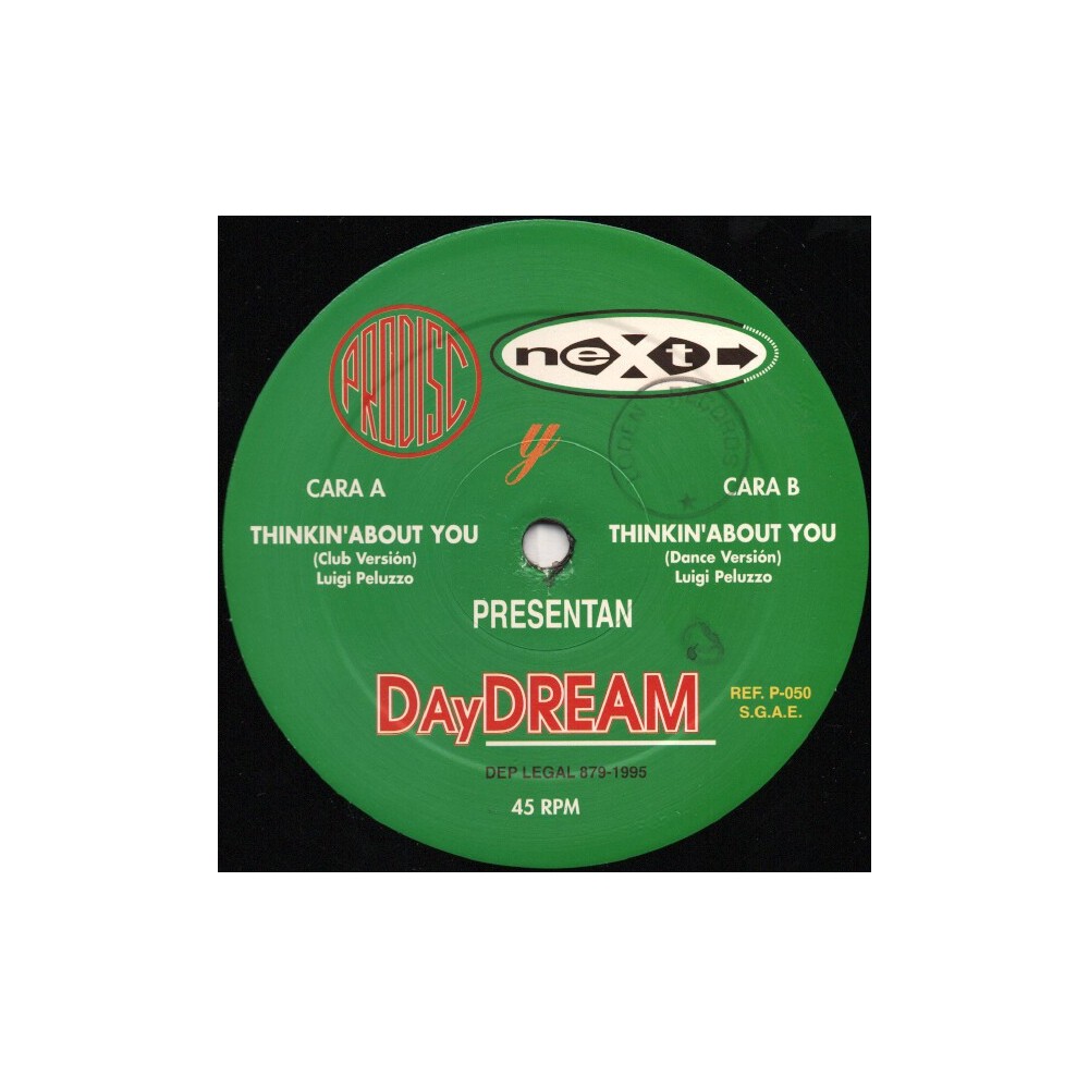 Daydream – Thinkin' About You (PELOTAZO DEL  95,SELLO PRODISC¡)