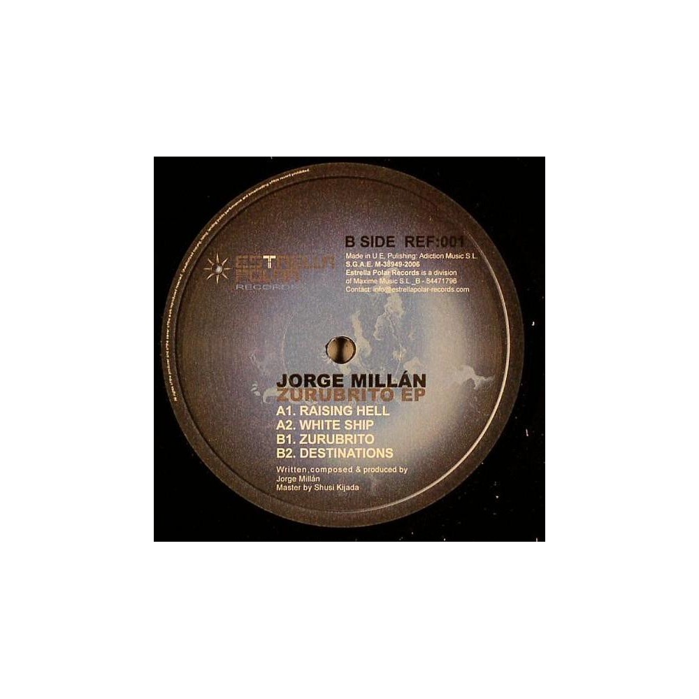 Jorge Millan ‎– Zurubrito EP