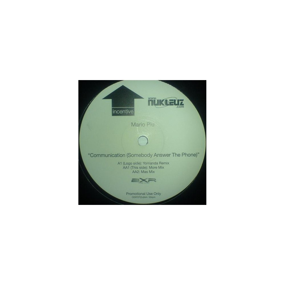 Mario Piu - Communication (EL TEMA DEL TELEFONO¡¡ IMPORT¡¡)