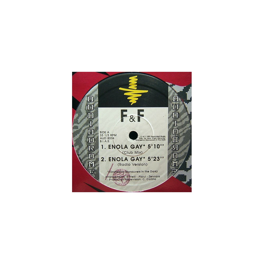 F & F - Enola Gay(2 MANO,REMEMBER BUSCADO EN MADRID¡¡)