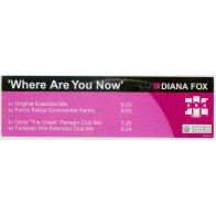 Diana Fox – Where Are You Now (REMIXES USA.MUY BUENO¡¡)