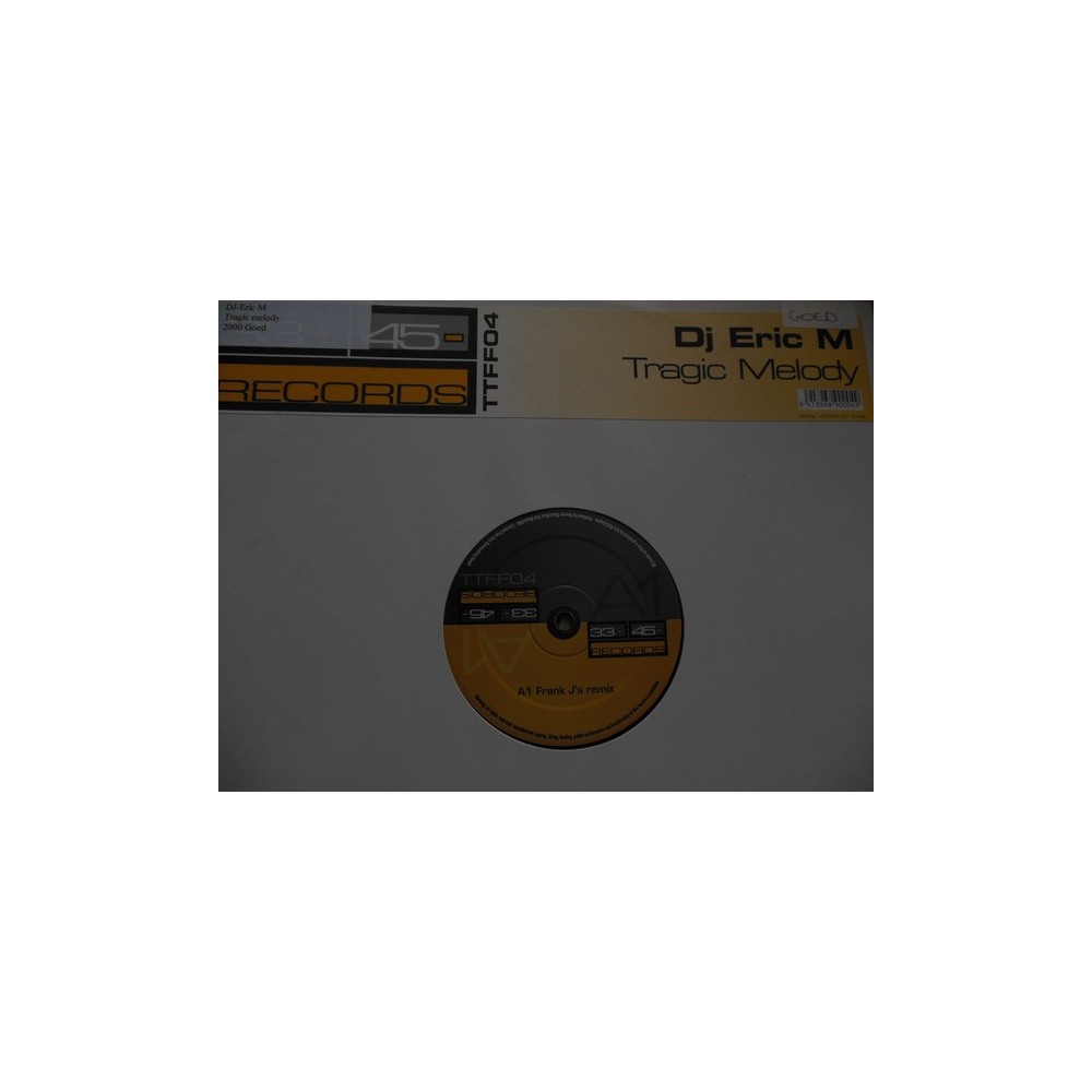Eric M ‎– Tragic Melody 