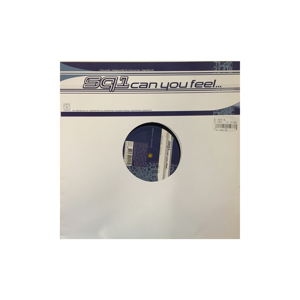 SQ-1 ‎– Can You Feel (IMPORT)