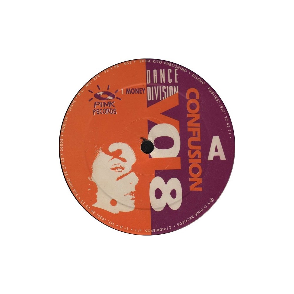 Confusion - Dance Division Vol. 8( PINK RECORDS,2 MANO,COPIA UNICA EN PERFECTO ESTADO¡¡)