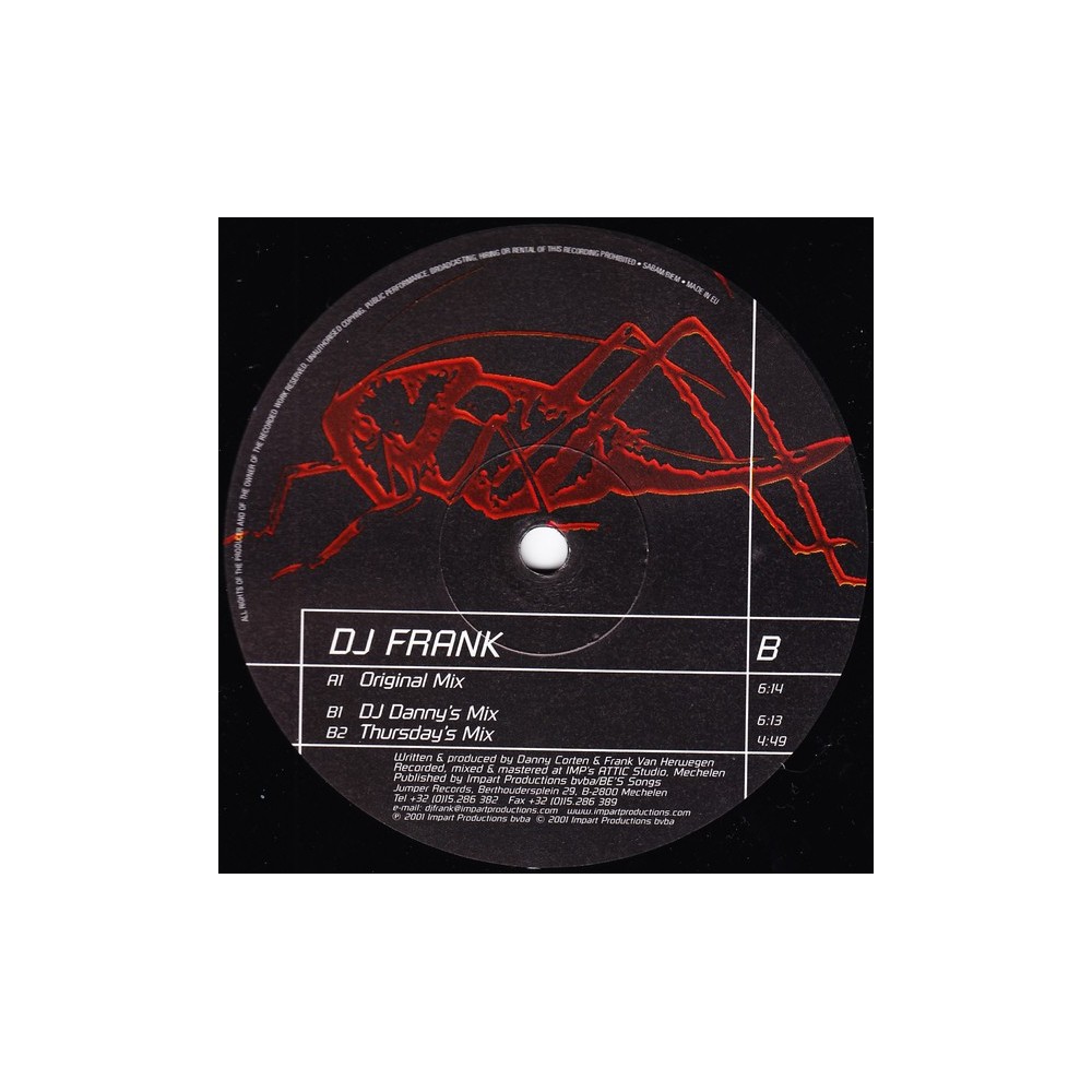 DJ Frank ‎– Stop 