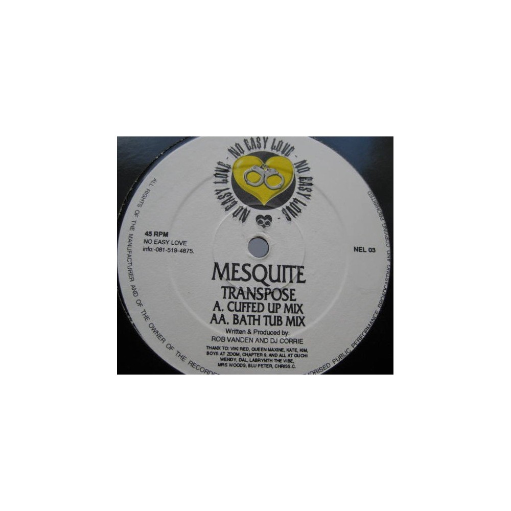 Mesquite ‎– Transpose 