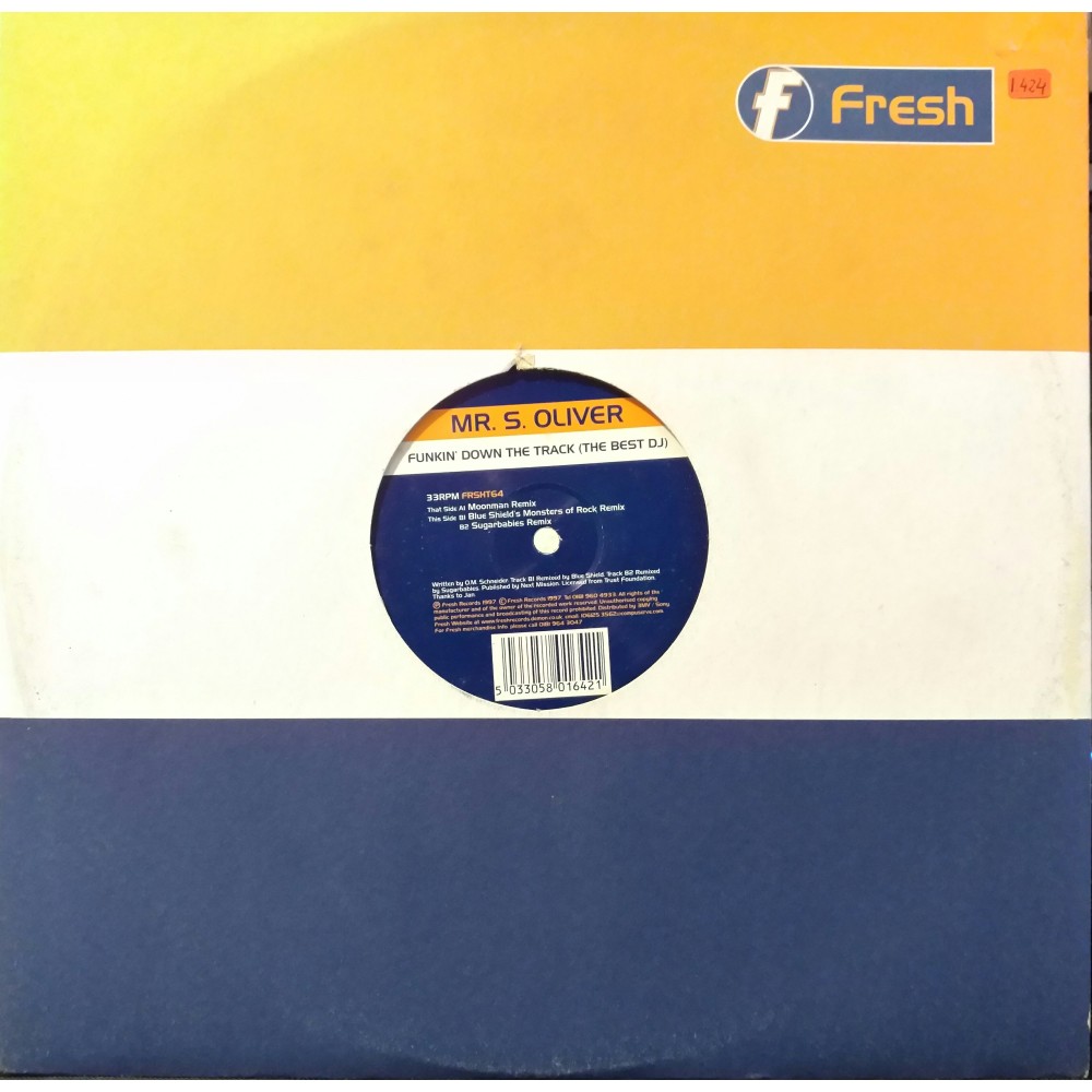 Mr. S Oliver ‎– Funkin' Down The Track(The Best DJ) 