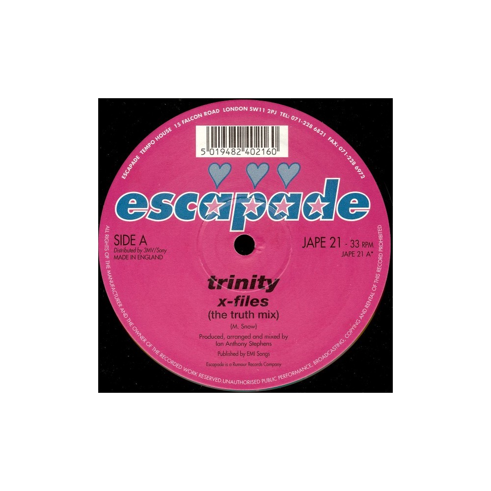 Trinity ‎– X-files 