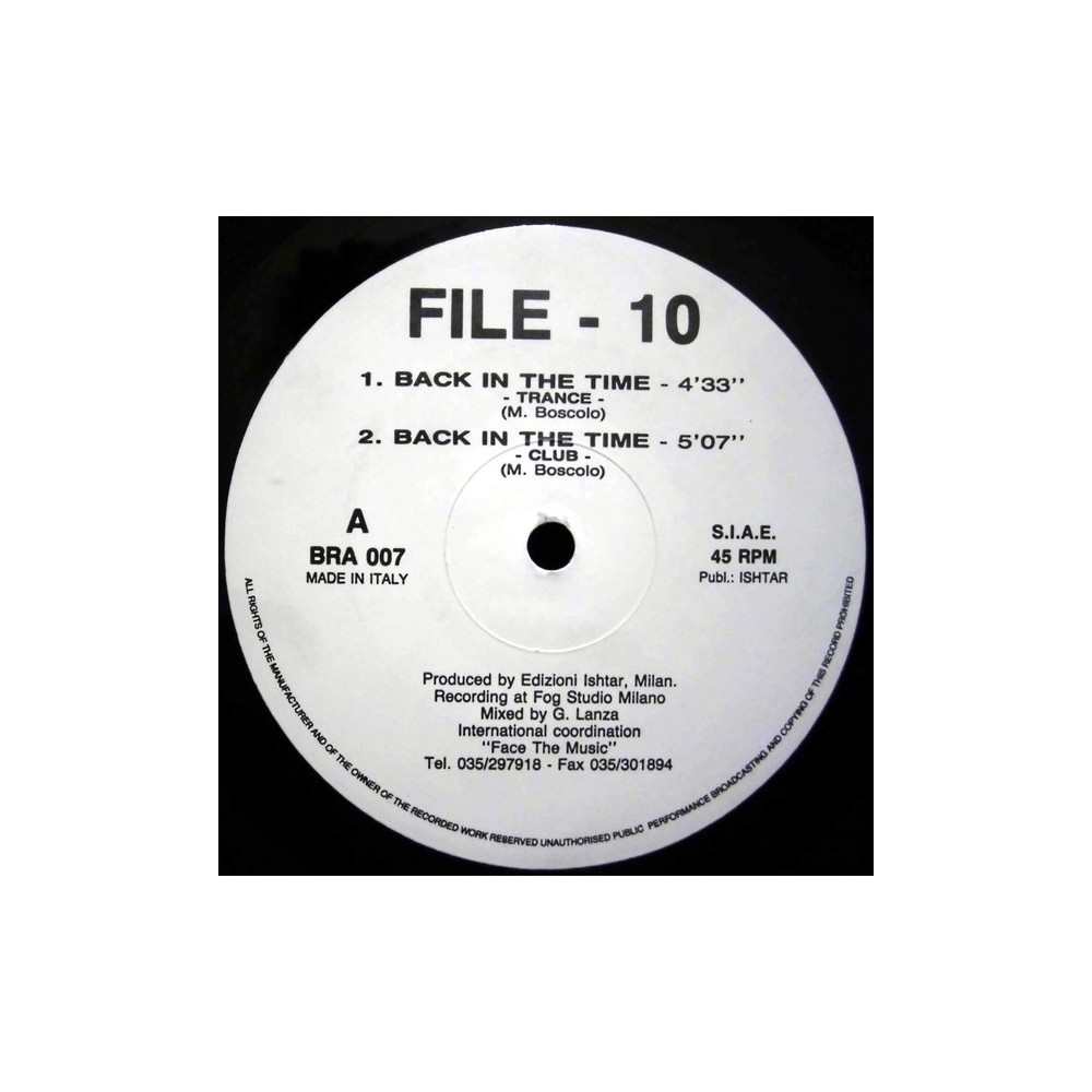 File-10 ‎– Back In The Time 